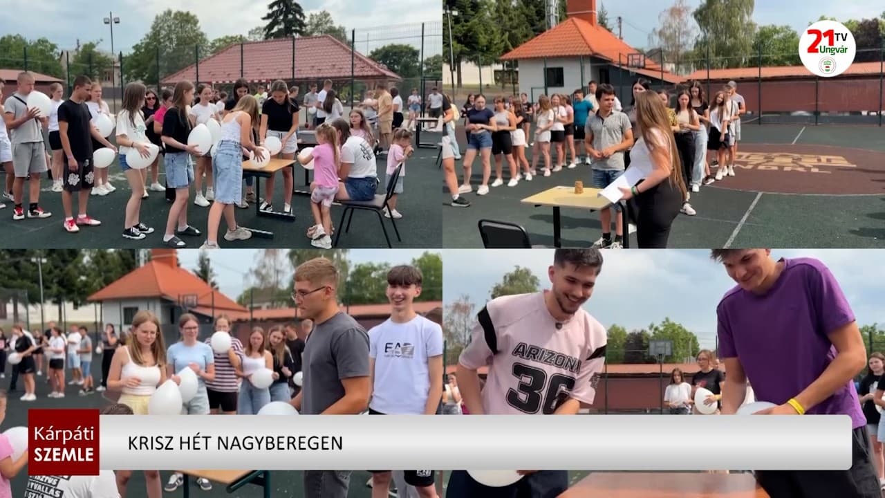 KRISZ-hét nagyszabású ifjúsági találkozóval Nagyberegen