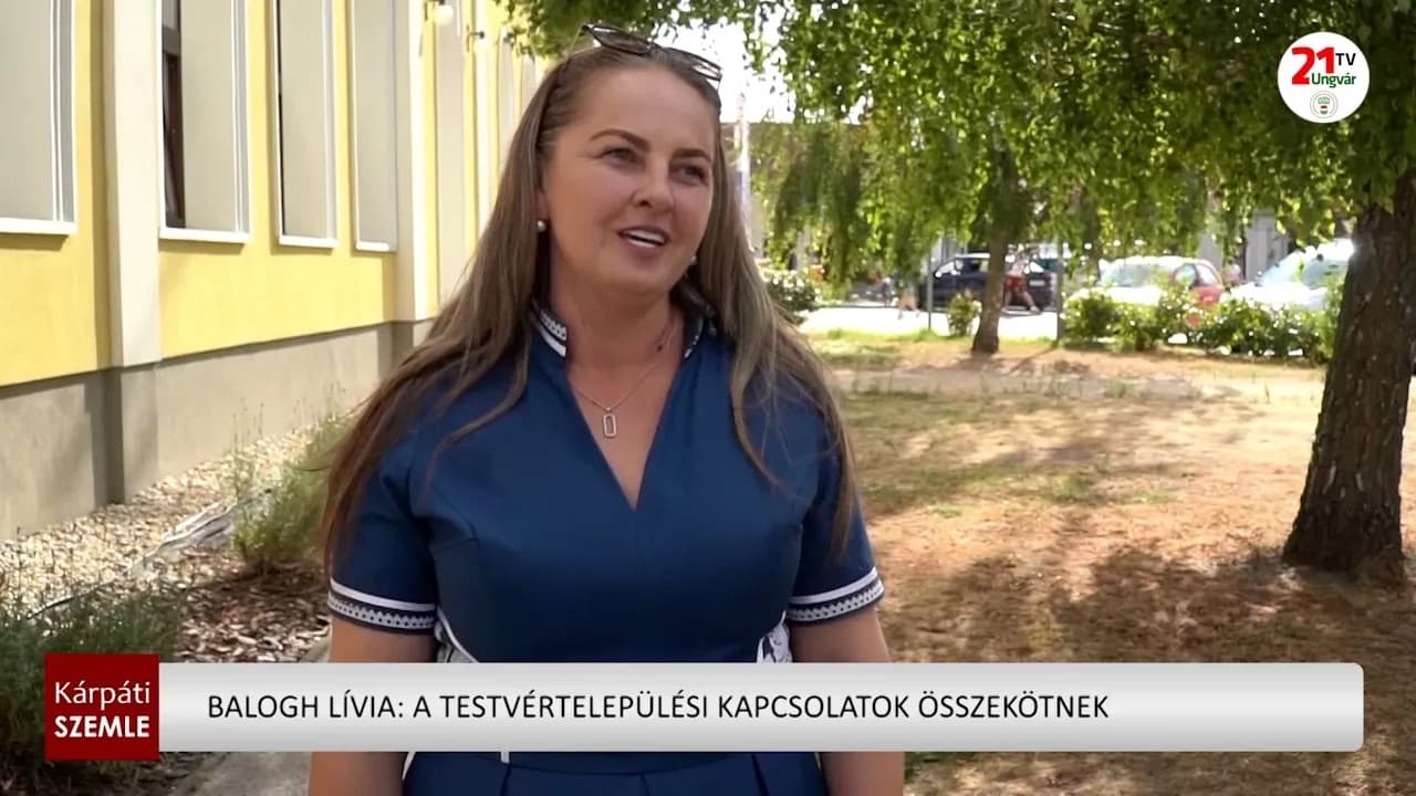 Bicske és Csap tíz éve erősítik testvérvárosi kötelékeiket