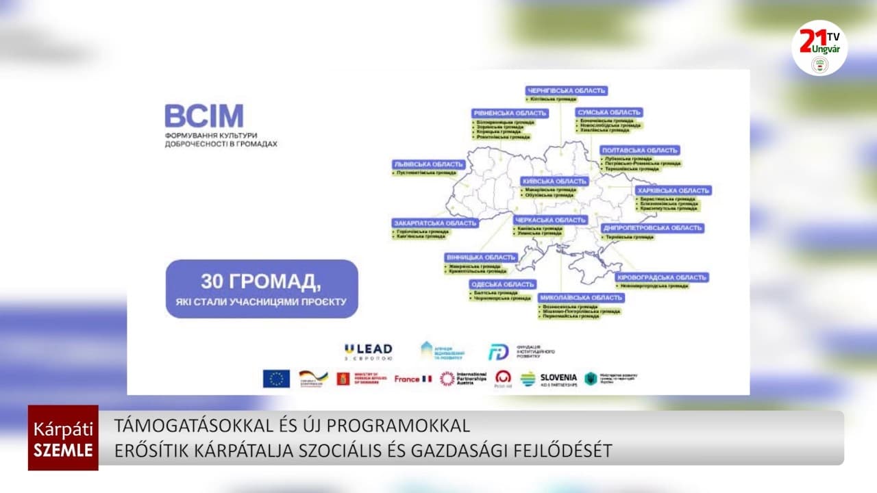 Kárpátalja szociális és gazdasági támogatásokkal erősödik az idén