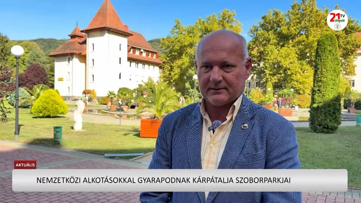 Nemzetközi művészek gazdagítják Kárpátalja szoborparkjait