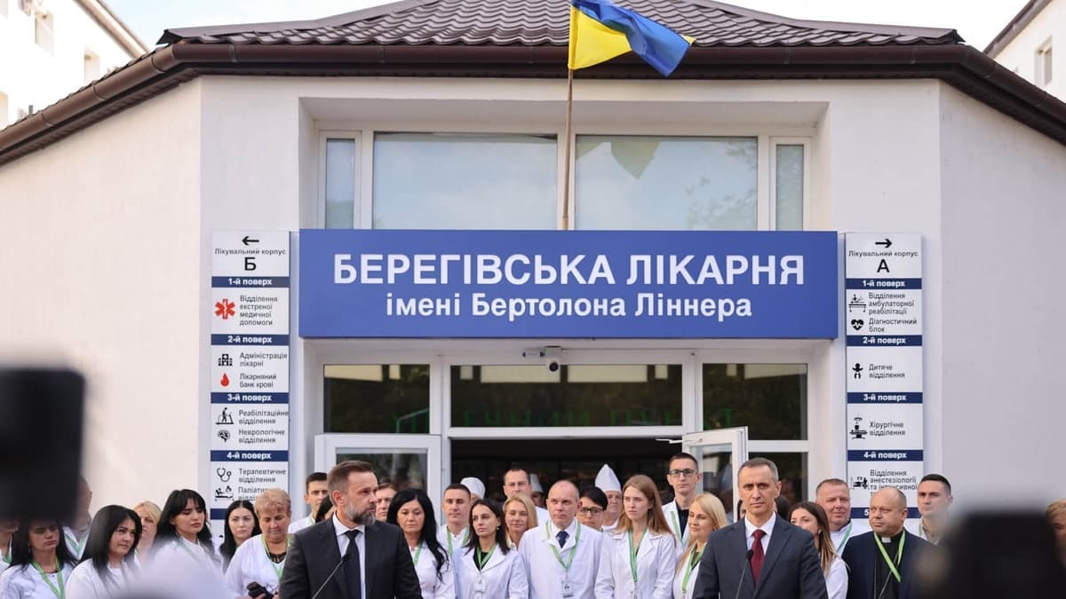 Befejeződött a beregszászi kórház 38 éves fejlesztése: átadták az új egészségügyi szárnyat