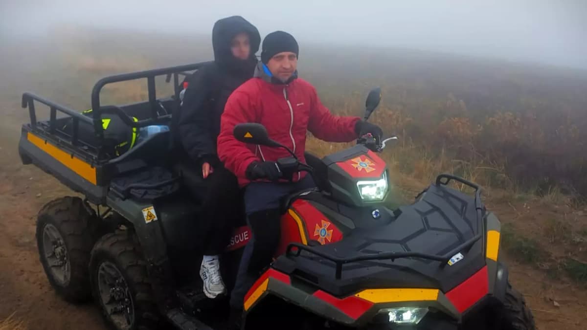 Hegyi mentők segítettek rosszul lett turistán a Munkácsi járásban