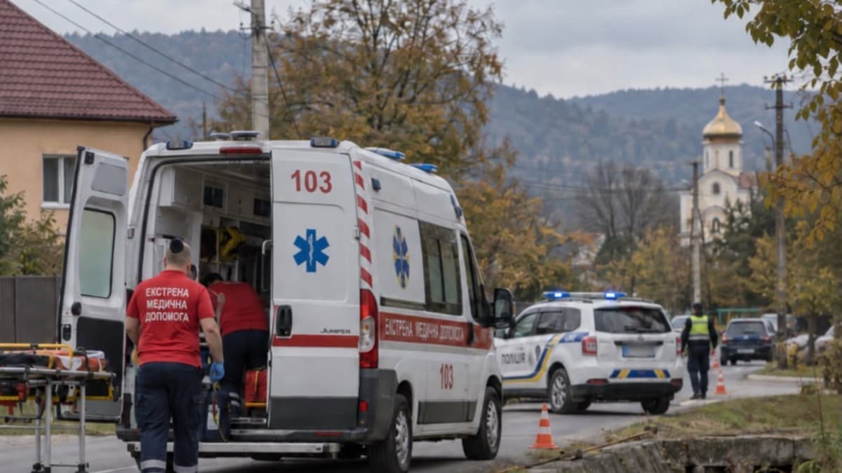 Súlyos baleset a Huszt körüli úton: egy nő fej- és egyéb sérülésekkel kórházban