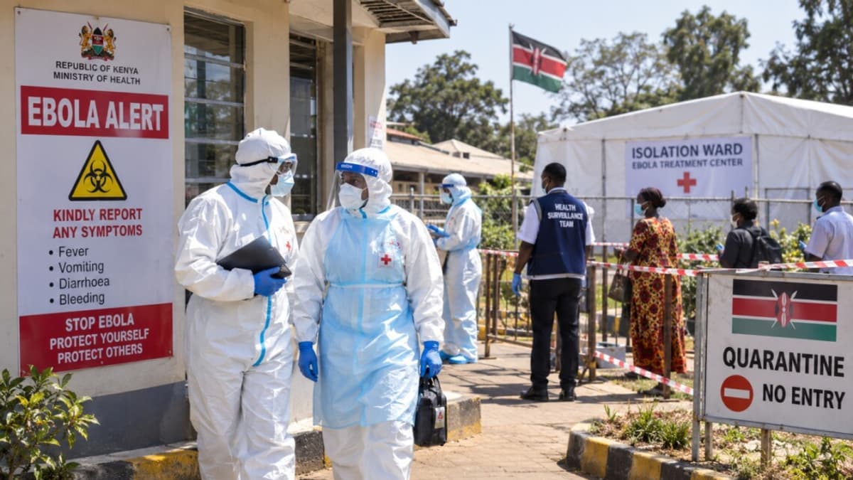Ebola kitörés Kenya fővárosában: hét megerősített fertőzött és egy haláleset