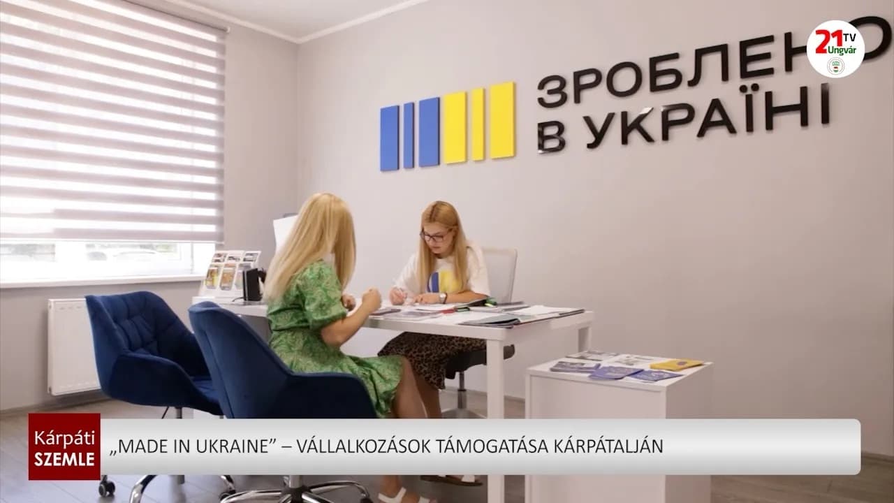 Kárpátaljai vállalkozásokat erősítő állami és nemzetközi programok