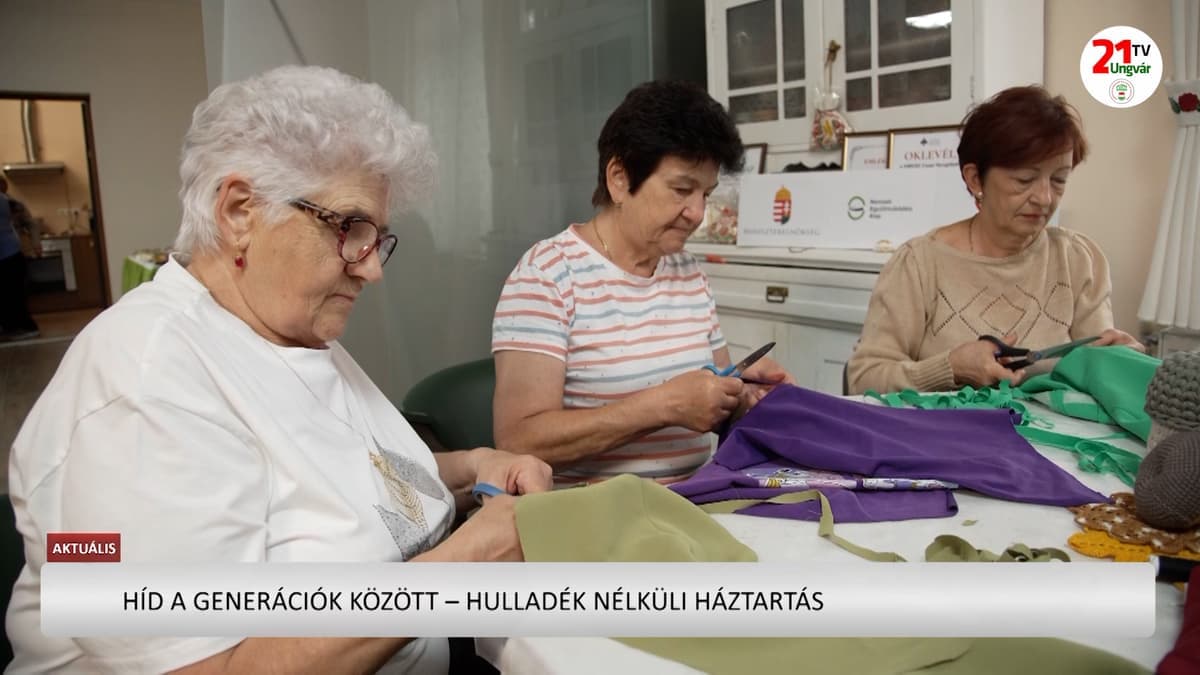 Csapon újraélesztik a régi kézműves mesterségeket és a hulladékmentes életet