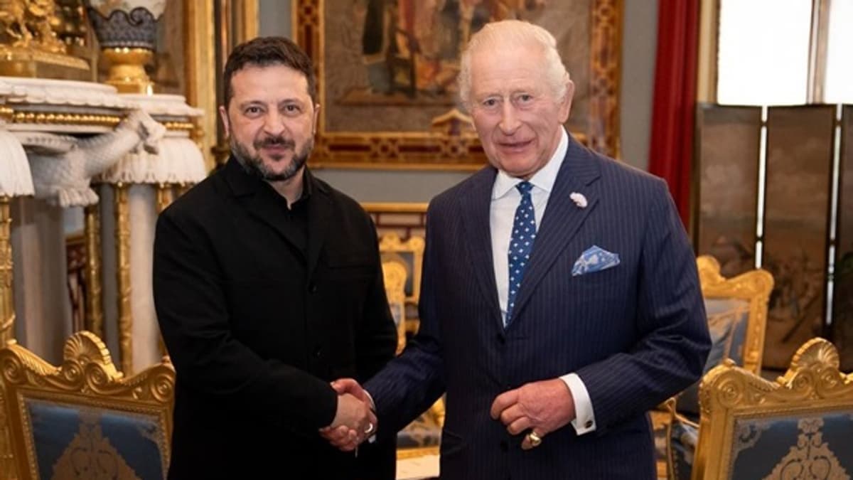 Zelenszkij személyesen köszönte meg a brit király támogatását Ukrajnának