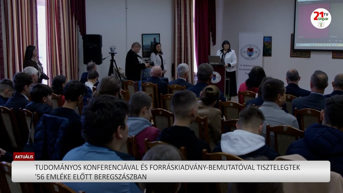 Nemzetközi konferenciával idézték fel az 56-os forradalom kárpátaljai vonatkozásait Beregszászban
