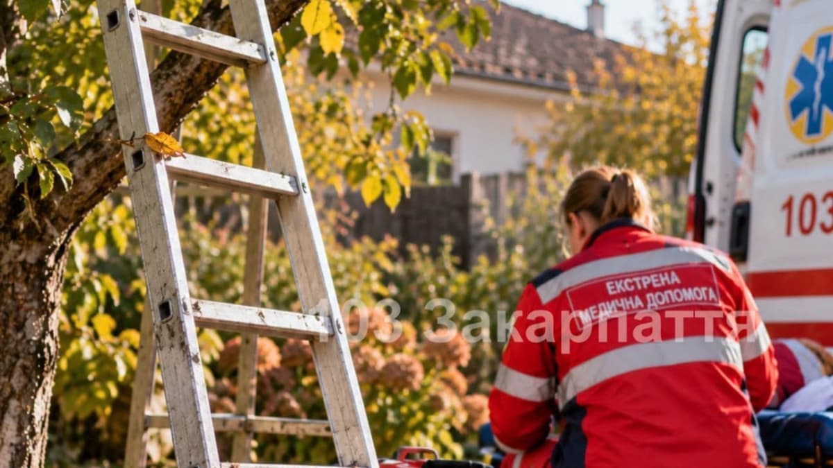 Súlyos sérülésekkel járó létraesés a Beregszászi járásban