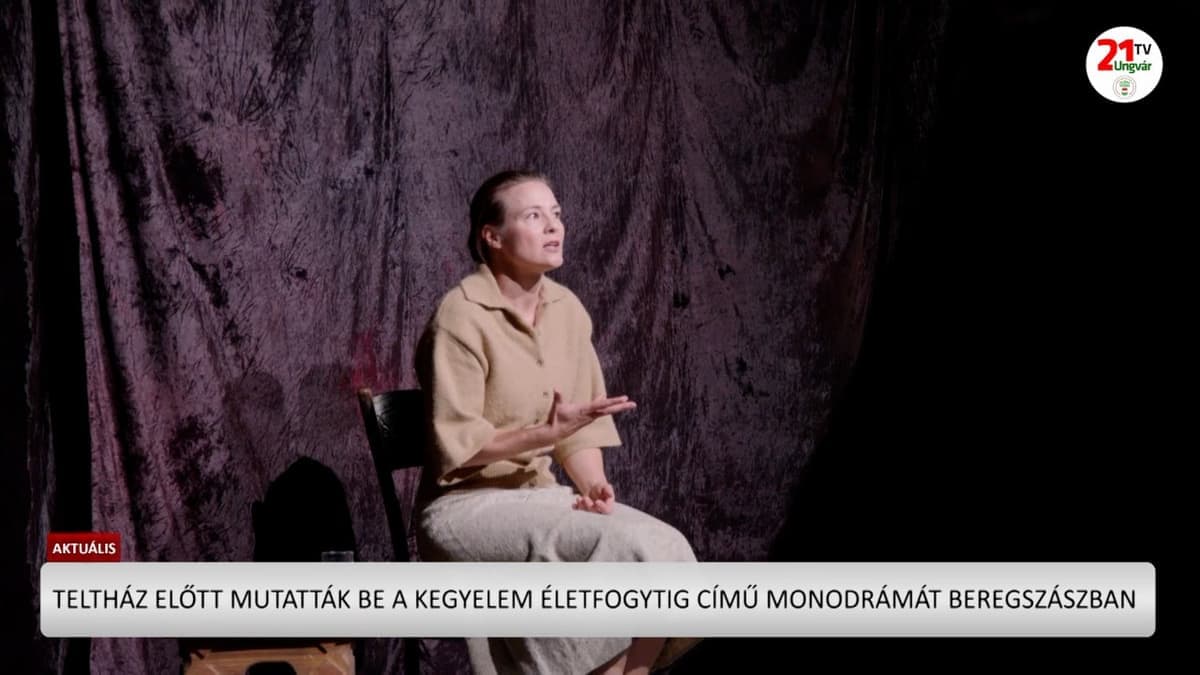 Teltházas monodráma nyitotta az Esterházy-emlékévet Beregszászban