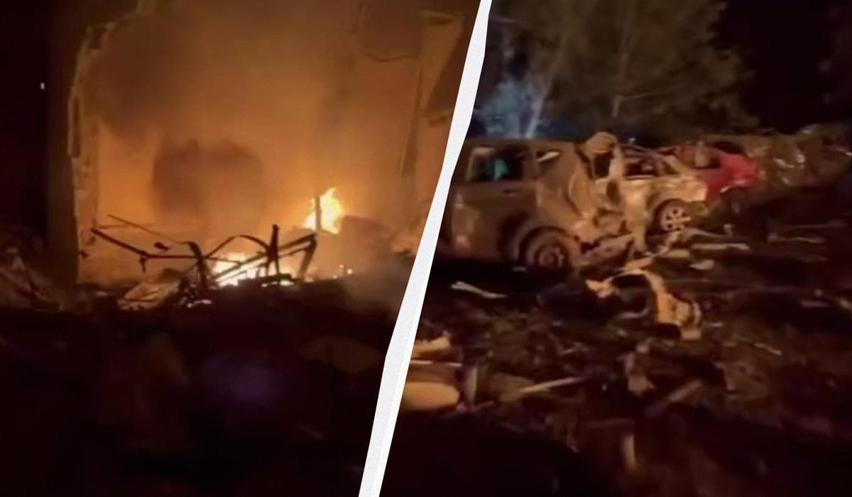 Orosz légibomba pusztított el egy kilencemeletes épületet Kramatorszkban