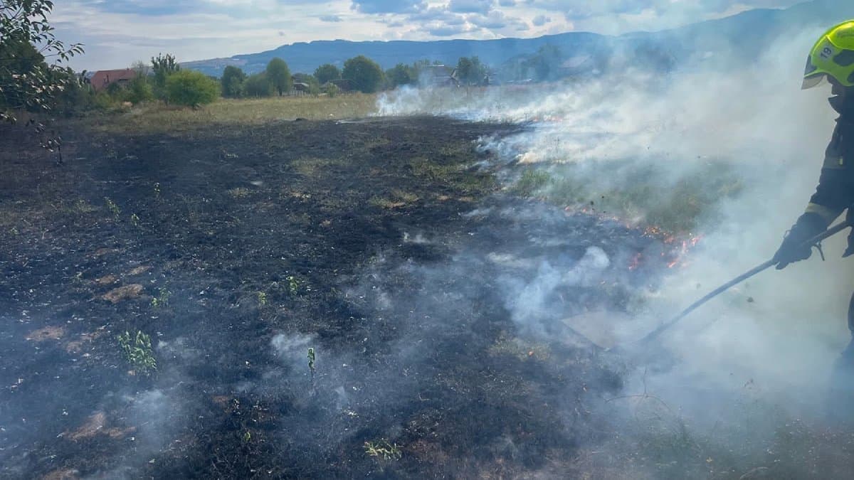 Jelentősen megnőtt a szabadtéri tüzek száma Kárpátalján