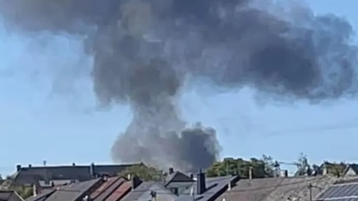 F-16-os zuhant le az amerikai Spangdahlem légibázis közelében