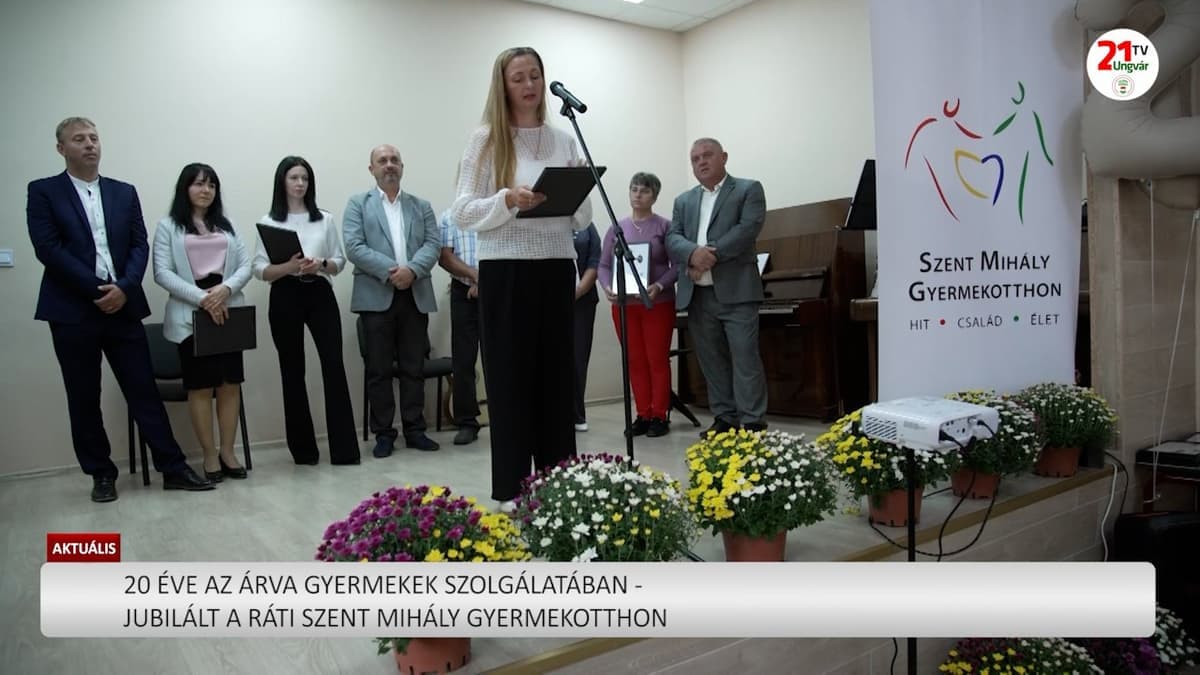 Húszéves jubileumát ünnepli a ráti Szent Mihály Gyermekotthon