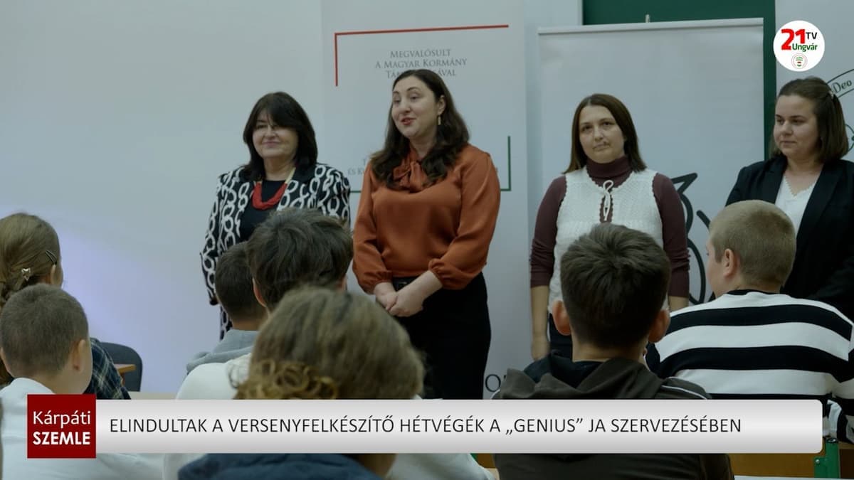 Elkezdődtek a „GENIUS” Alapítvány tehetségfejlesztő hétvégéi