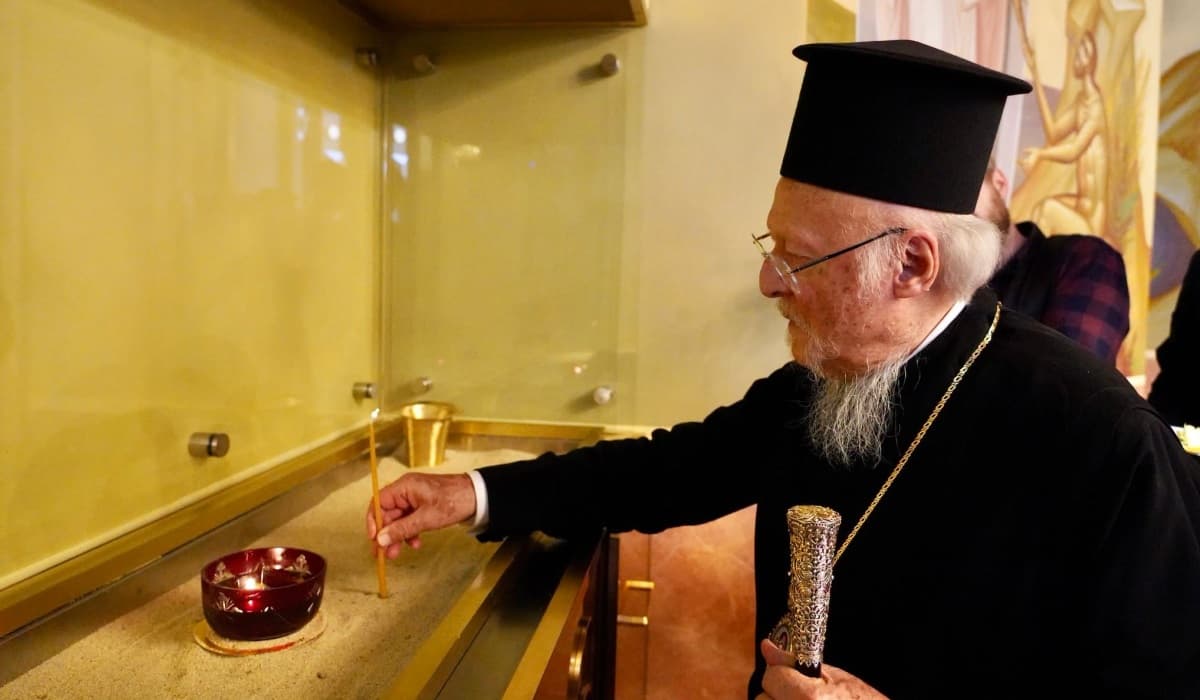 I. Bartolomaiosz pátriárka látogatása Budapesten a Fanarion-központ megnyitója alkalmából