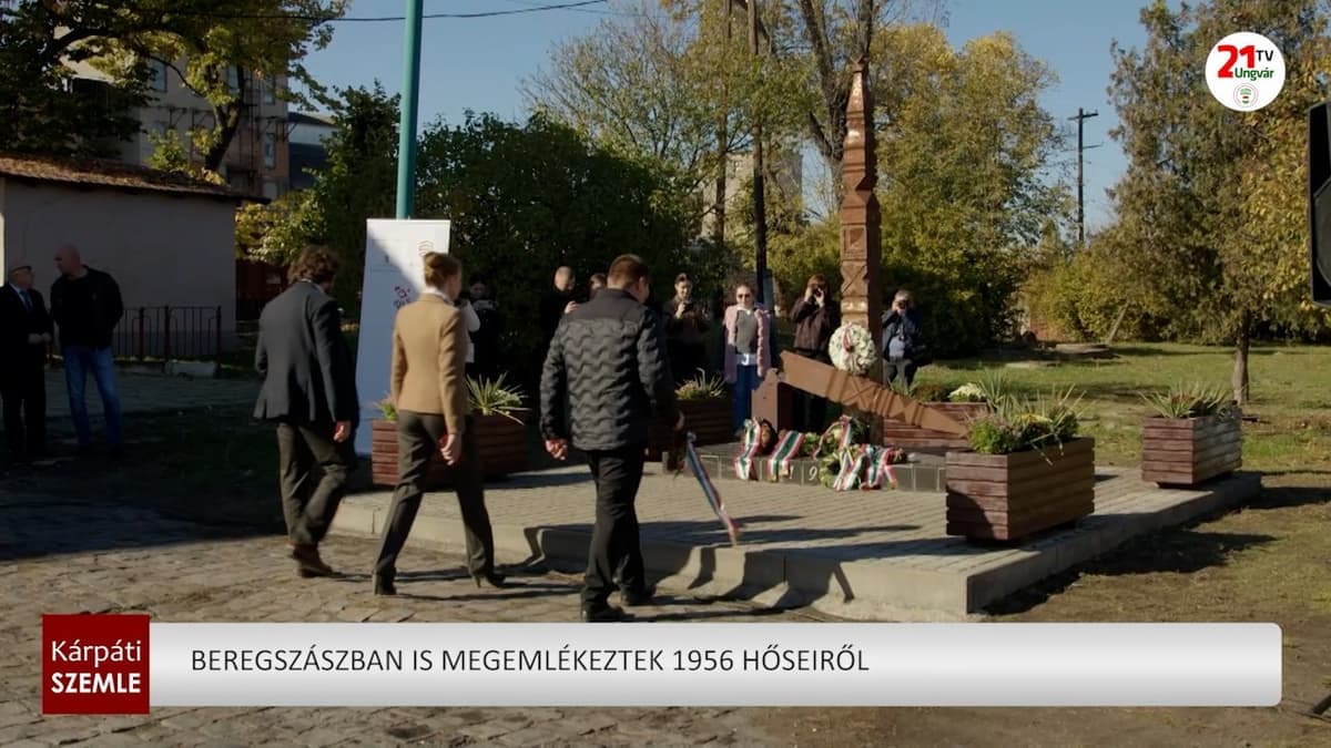 Beregszászban is méltóképp emlékeztek az 1956-os forradalom hőseire