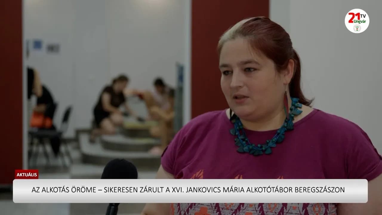 Tizenhatodik alkalommal nyitotta meg kapuit a Jankovics Mária Alkotótábor Beregszászon