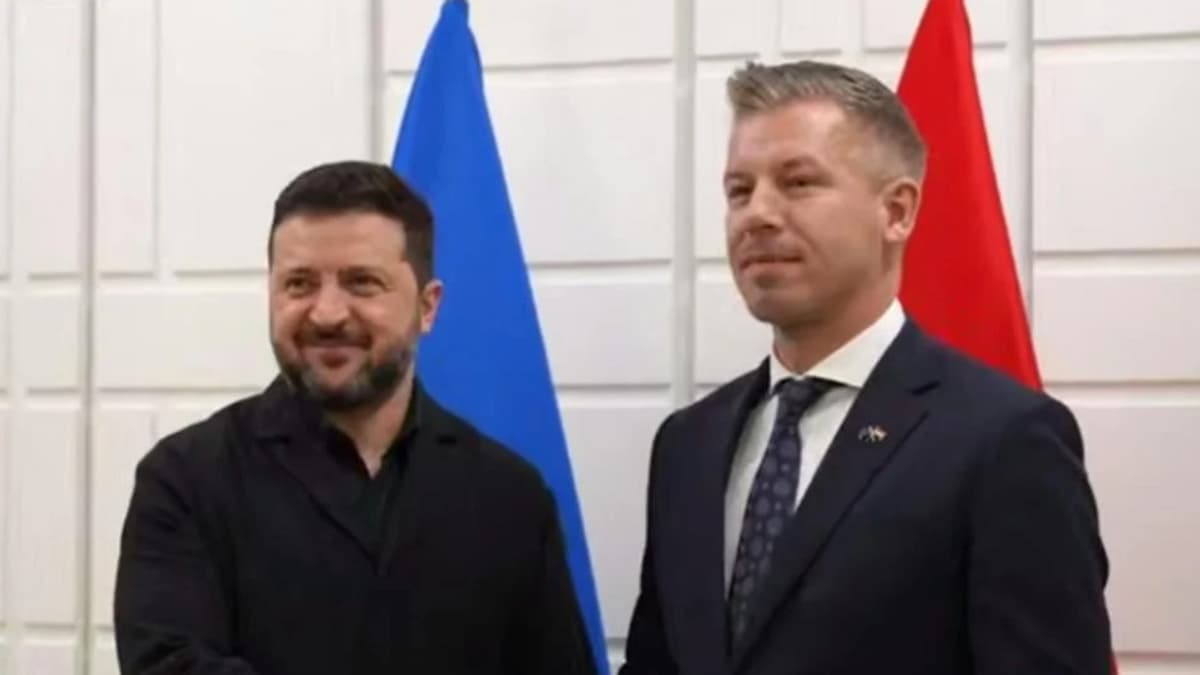 Zelenszkij és Magyar Péter a kétoldalú kapcsolatok erősítéséről Brüsszelben