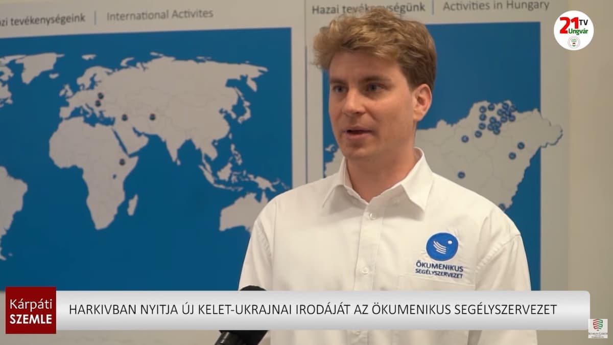Új kelet-ukrajnai irodát nyit Harkivban az Ökumenikus Segélyszervezet