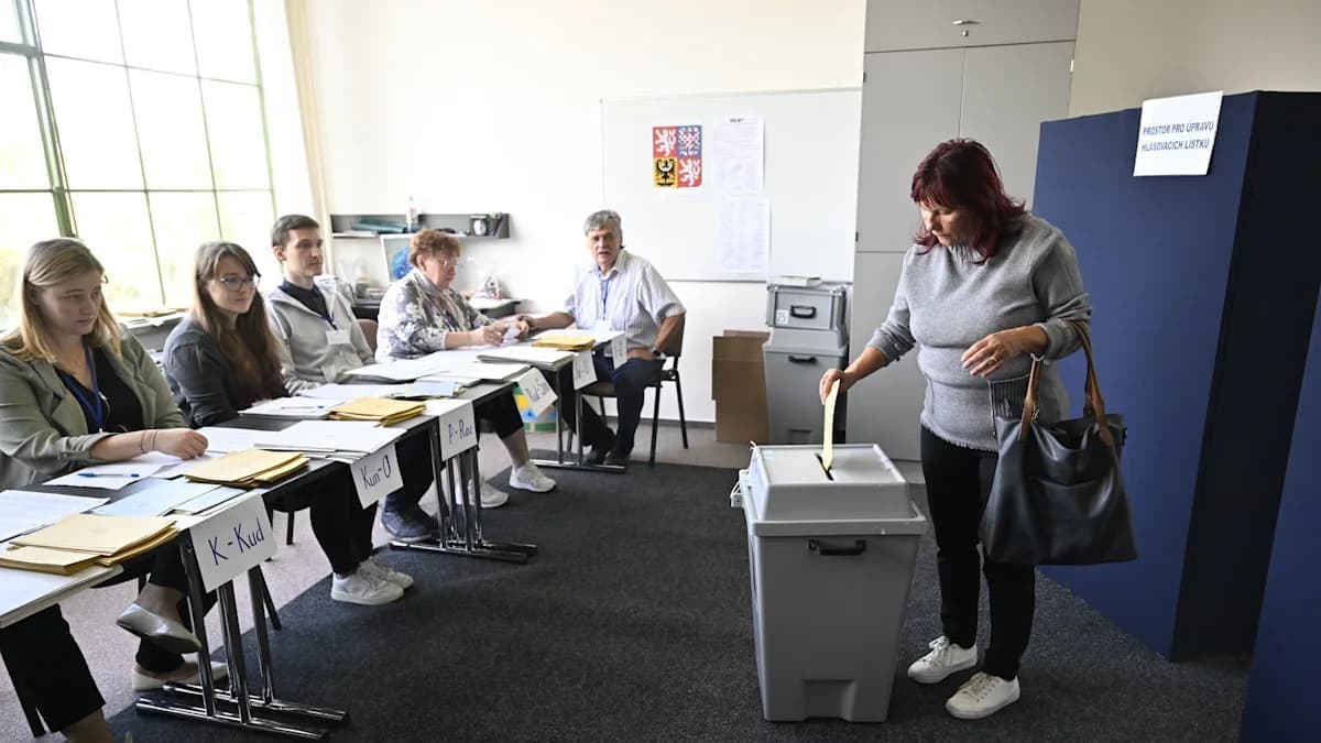 Nőtt a választói aktivitás Csehországban az önkormányzati és részleges szenátusi választásokon