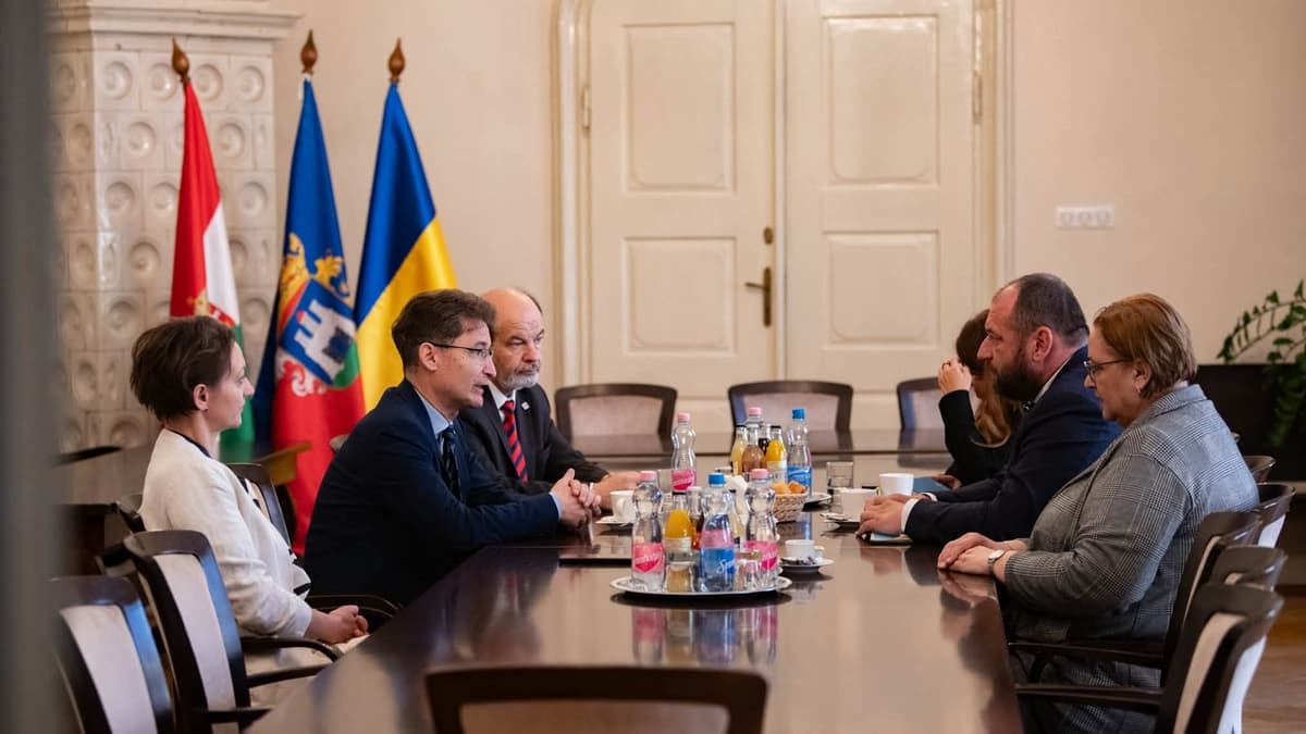 Székesfehérvár és Ukrajna gazdasági együttműködéséről egyeztettek