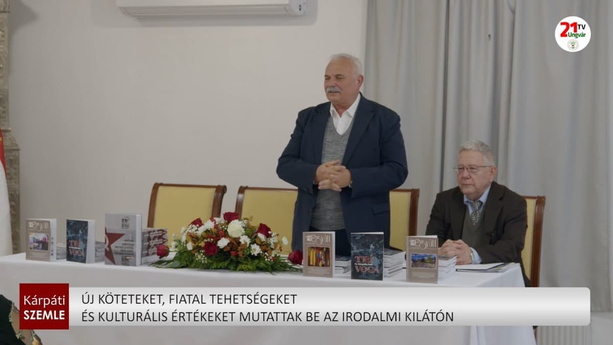 Új kötetek és fiatal tehetségek ragyognak az Irodalmi Kilátón Beregszászban