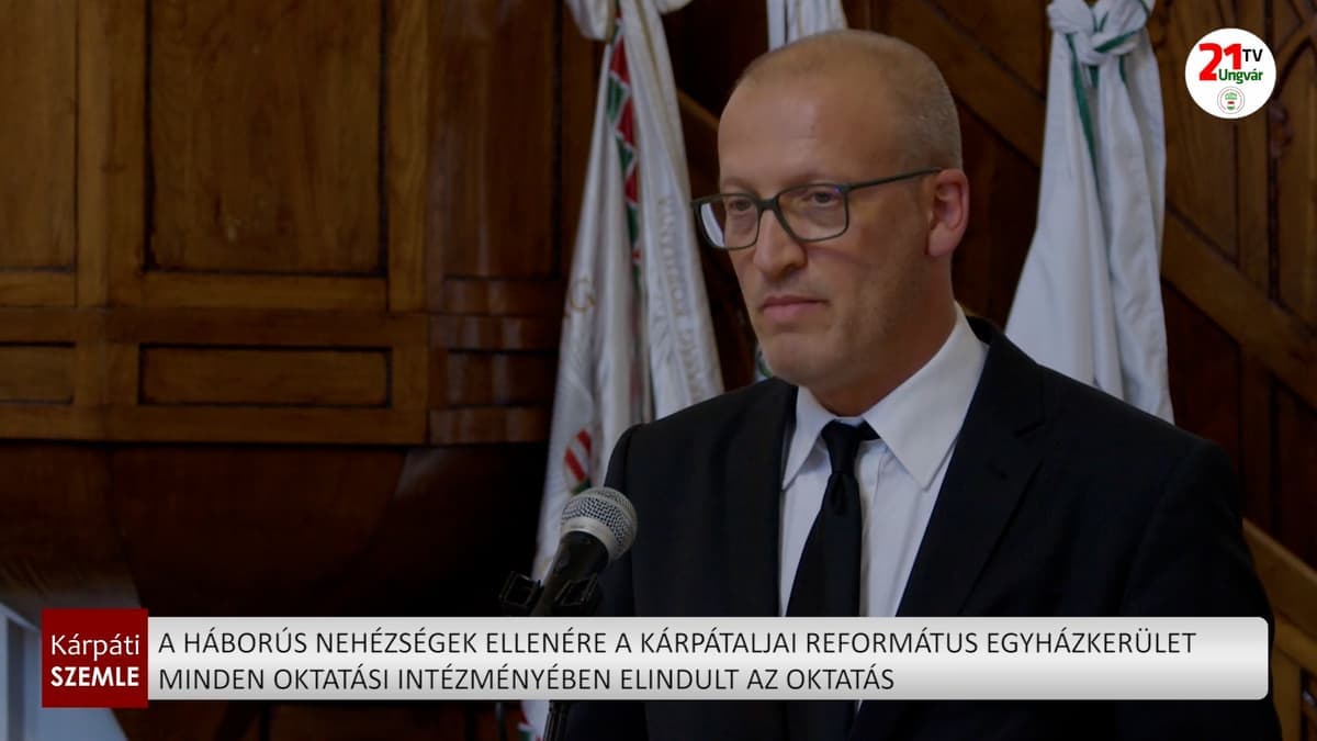 Minden Kárpátaljai Református Iskolában Elkezdődött a Tanév a Nehéz Idők Ellenére