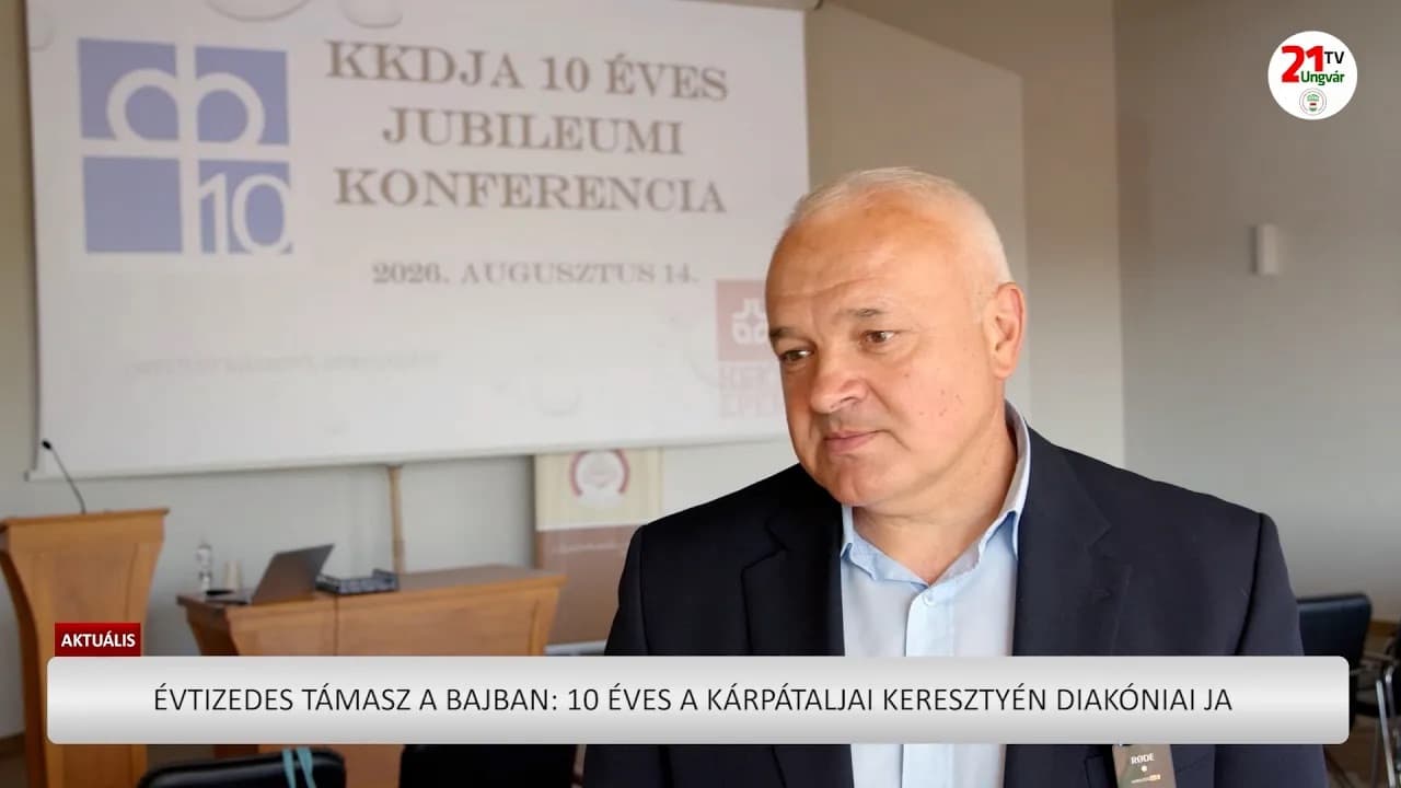 Tíz éve segít a Kárpátaljai Keresztyén Diakóniai Alapítvány a rászorulóknak