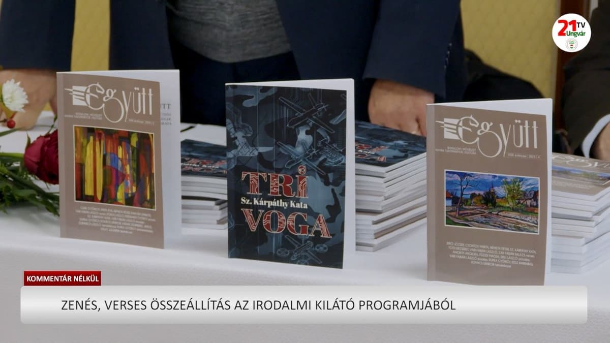 Irodalmi Kilátó: Zenés és verses est összeállítása