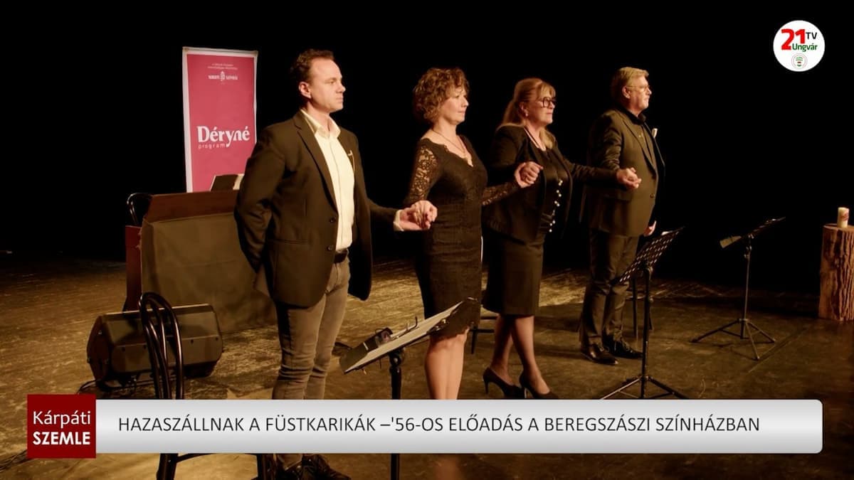 Színpadi emlékezés '56-ra a beregszászi Magyar Drámai Színházban