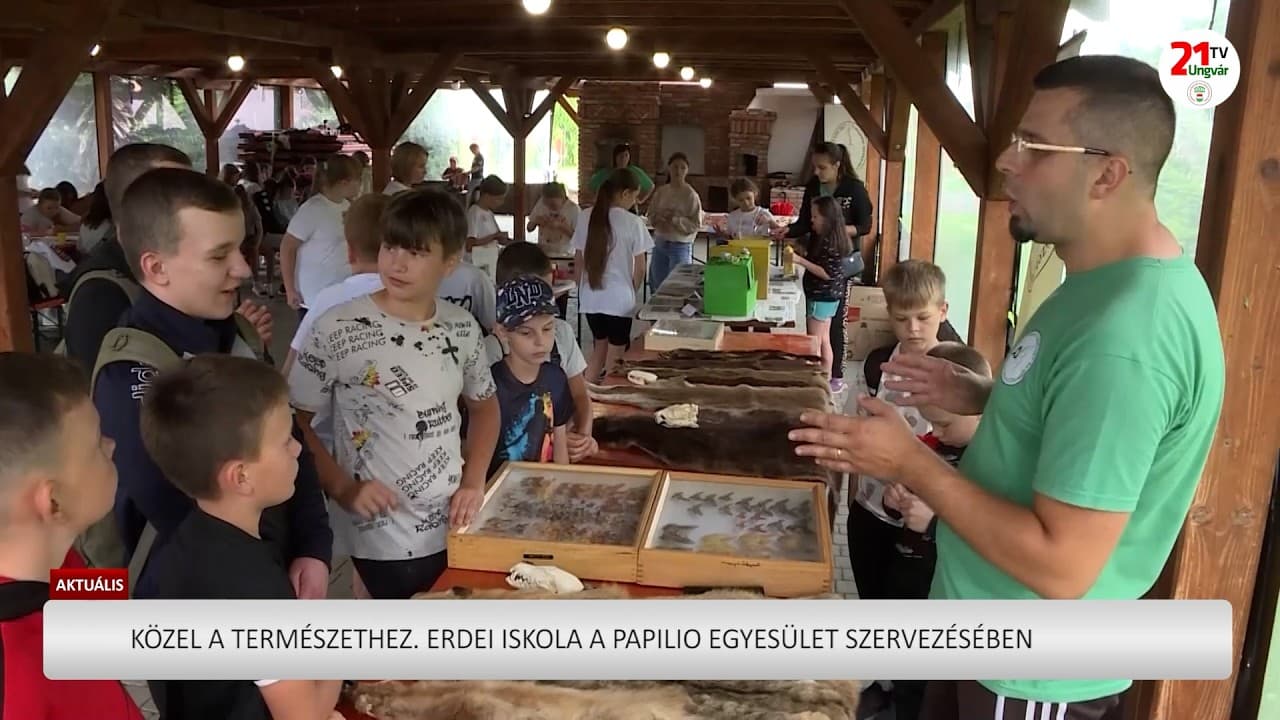 Fiatalok a természet közelében: Erdei iskola Kárpátalján