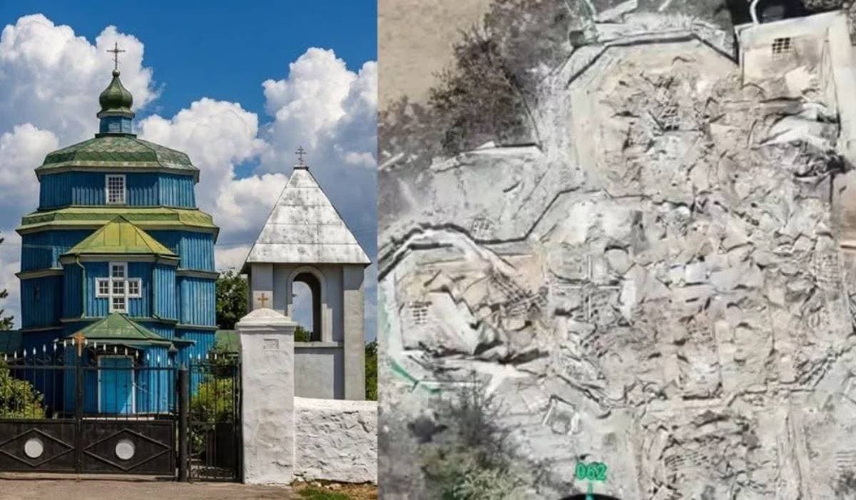 Eltűnt Ukrajna utolsó 18. századi kozák fatemploma egy dróntámadásban