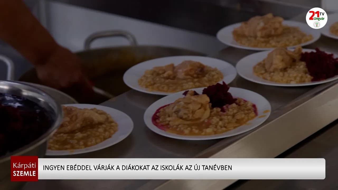 Ingyenes meleg étel várja a diákokat az új tanévben Ukrajnában