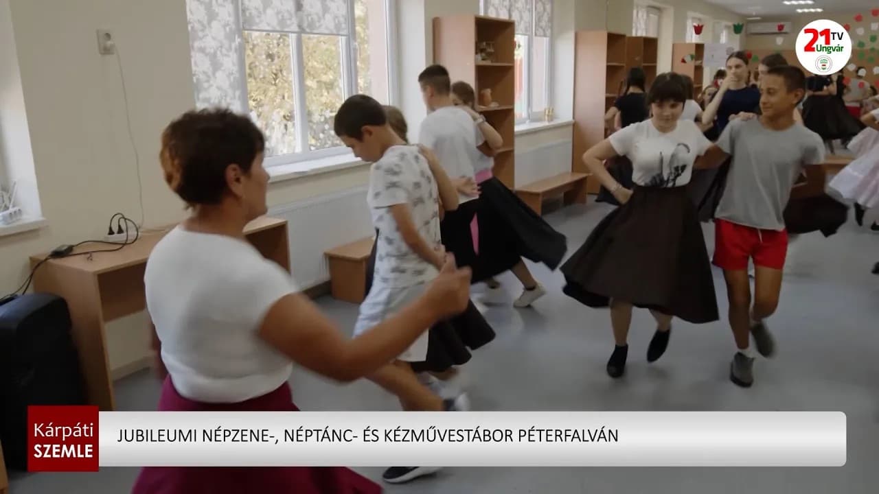 Harmadik évtizede őrzik a népi hagyományokat Péterfalván