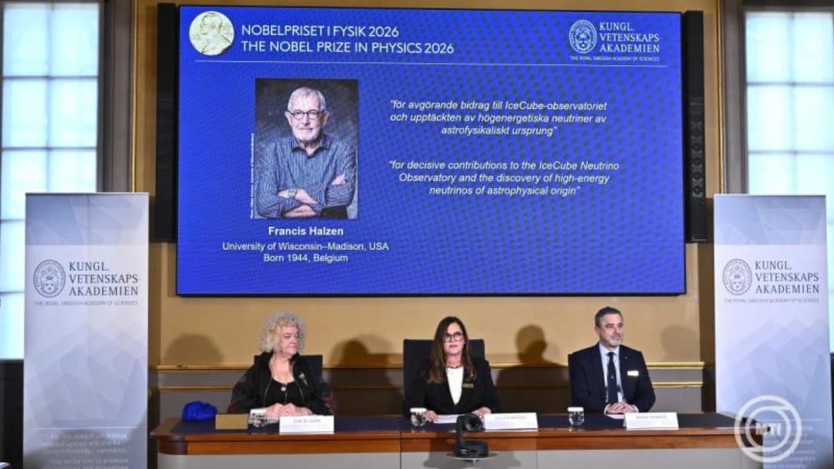 Francis Halzen nyerte el az idei fizikai Nobel-díjat a kozmikus neutrínók kutatásáért