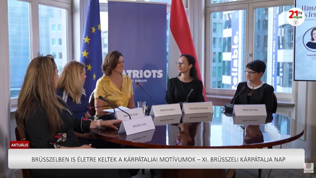 Kárpátaljai kézműves hagyományok Brüsszel szívében élnek tovább