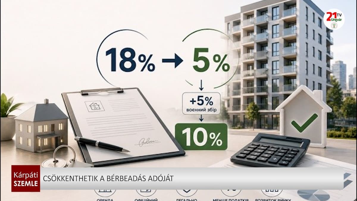 Tervezett adókedvezmény az ingatlanbérletből származó bevételek után Ukrajnában
