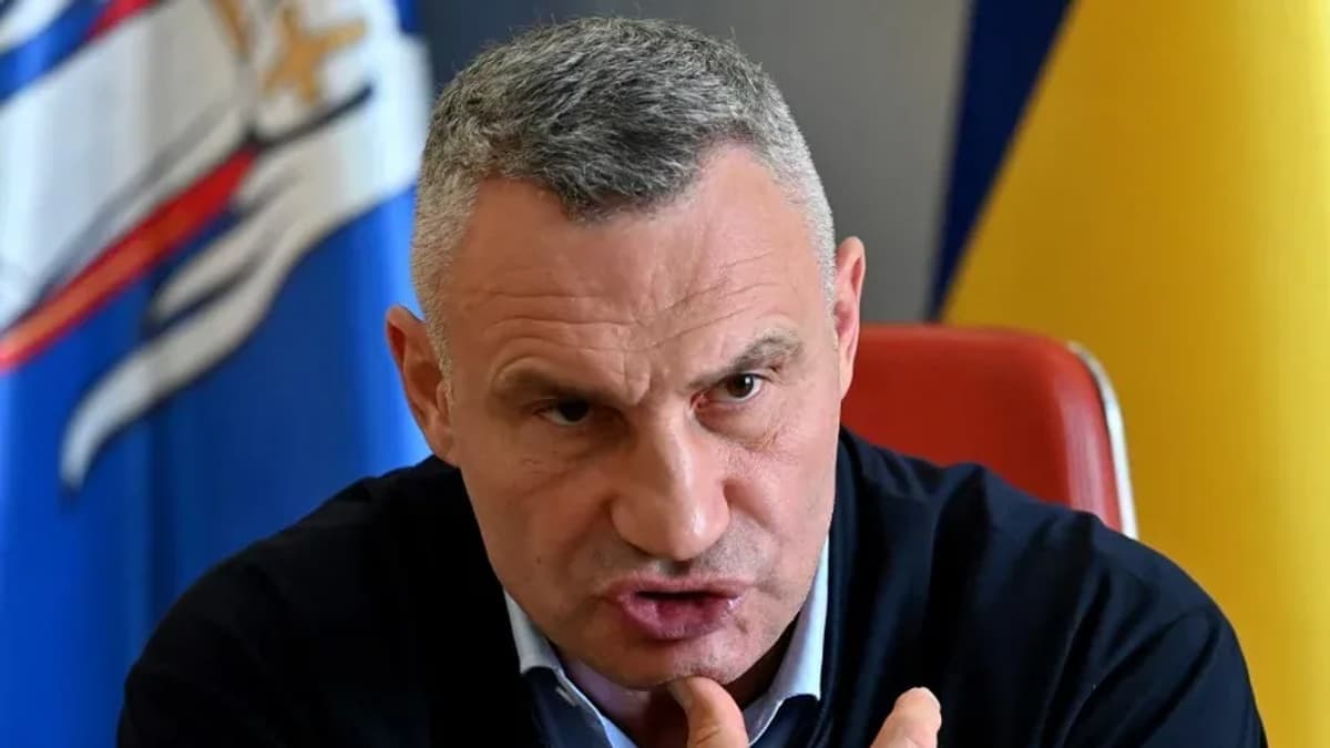 Vitalij Klicsko Kijev polgármestere az Európa Jövője Díj kitüntetettje