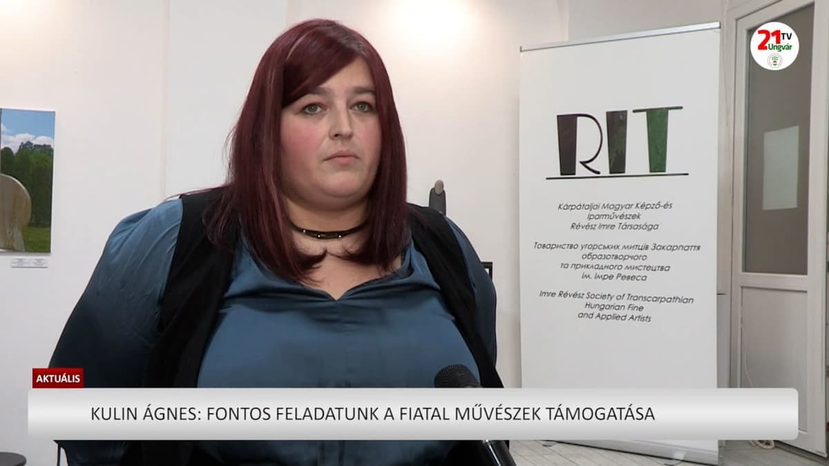 Fiatal kárpátaljai művészek alkotásai a Révész Imre Társaság új tárlatán