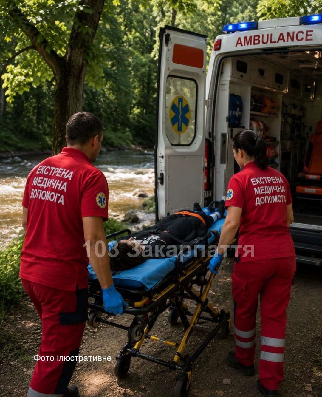 Súlyos esés a Szolyvai járásban: 17 éves lány zuhant a folyóba