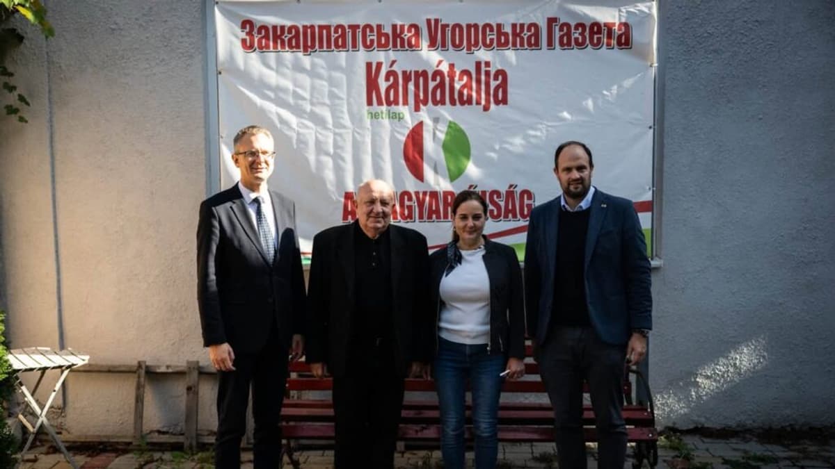 Fontos kárpátaljai látogatás: Nacsa Lőrinc és Rétvári Bence a magyarságért dolgozik