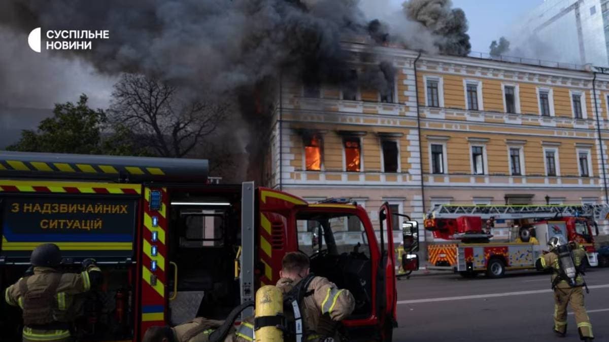 Halálos dróntámadás sújtotta Kijev történelmi belvárosát