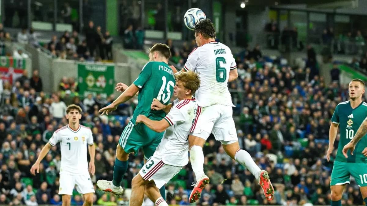 Gól nélküli döntetlen az északír-magyar mérkőzésen Belfastban