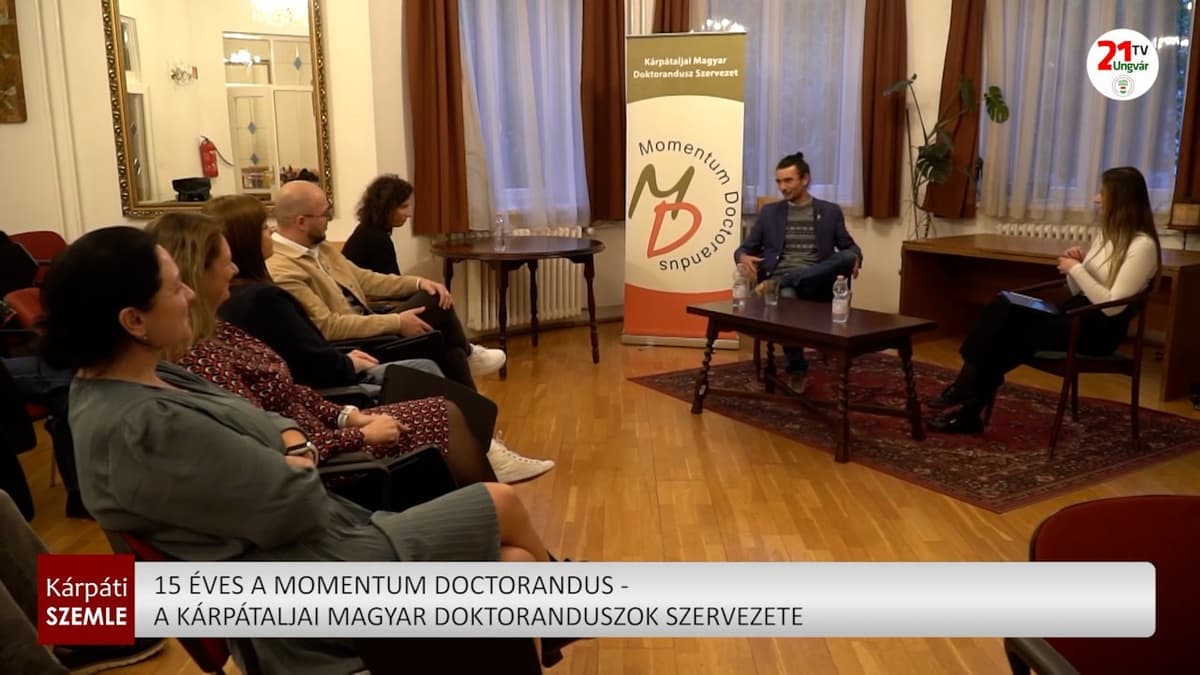 Momentum Doctorandus: 15 év a kárpátaljai magyar doktoranduszok szolgálatában