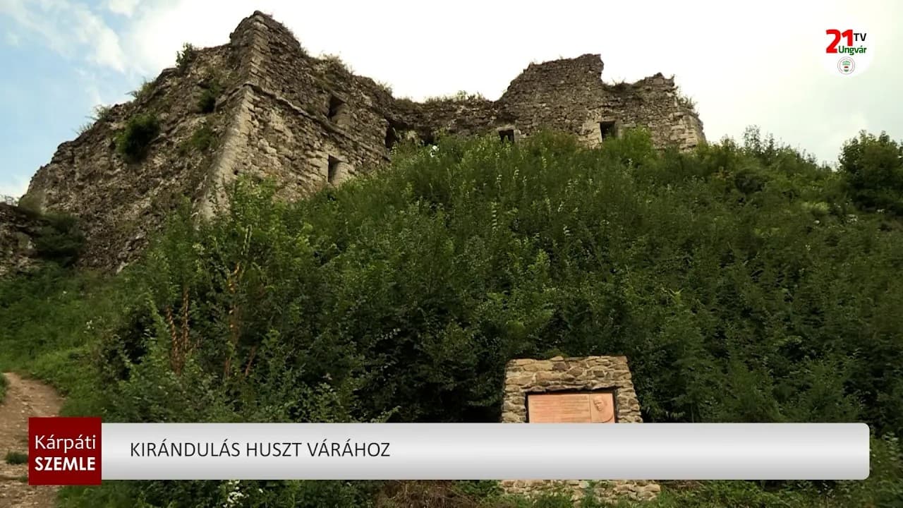 Fenséges kilátás és történelmi emlék: Kirándulás a huszti várhoz