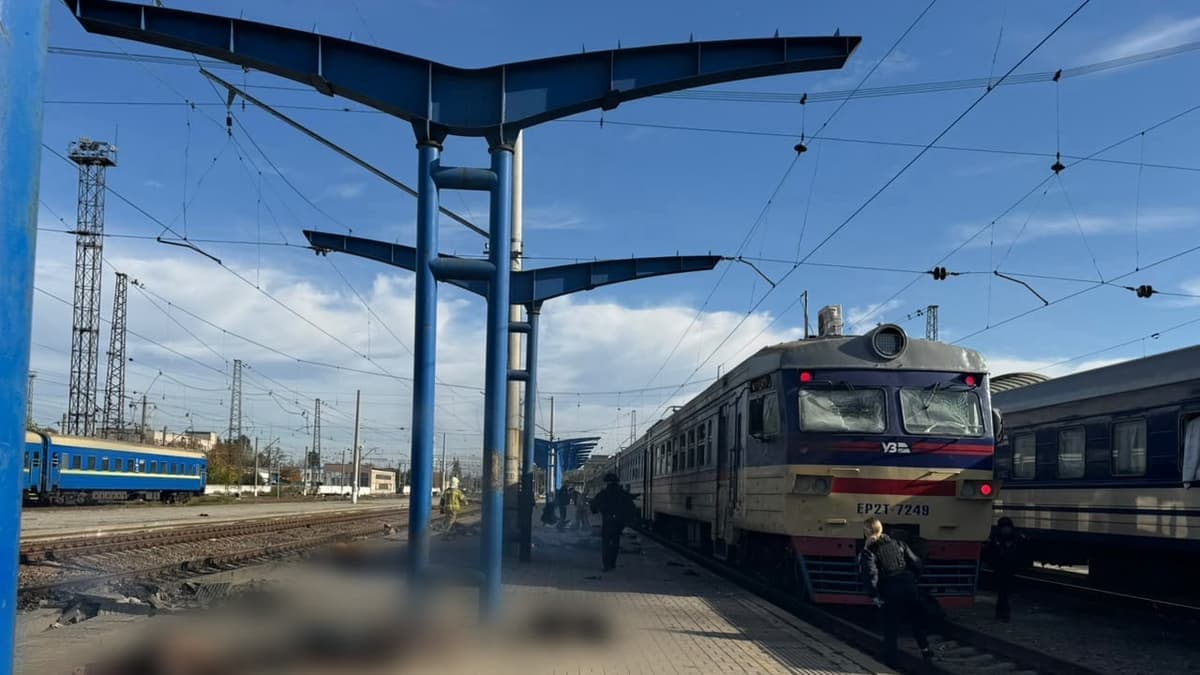 Dróntámadás Dnyipróban: 13 áldozat a vasútállomáson