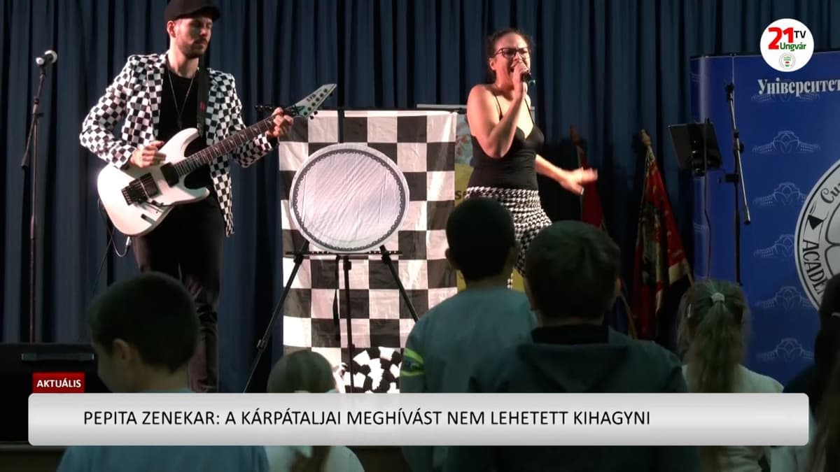 Pepita Zenekar varázsolt Kárpátaljára a Mesevarázs Fesztiválon