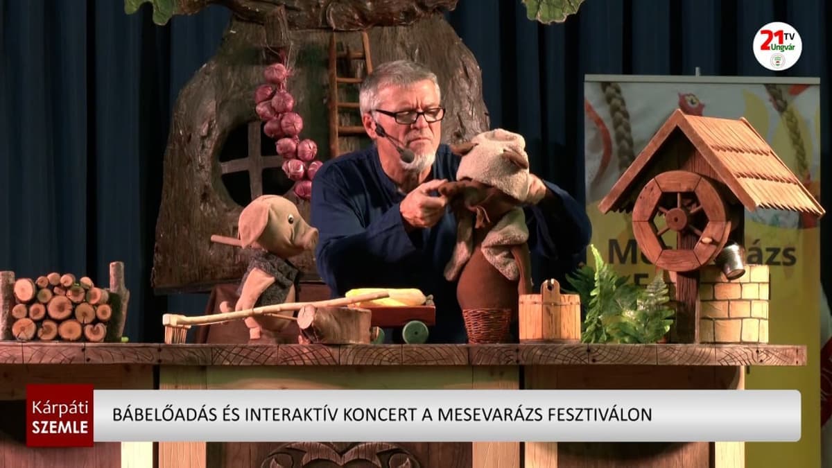 Bábelőadás és interaktív zenei élmény a Mesevarázs fesztiválon