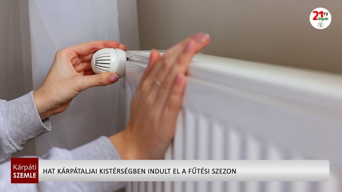Hat kárpátaljai kistérségben beköszöntött a fűtésszezon, felkészültek a télre